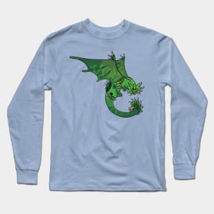 Jungle Hidden Dragon :: Dragons and Dinosaurs Long Sleeve T-Shirt